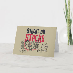 Carte Les Pierrafeu   Fred & Barney - Stacks on Stacks