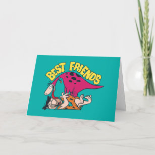 Carte Les Pierrafeu   Fred & Dino - Les meilleurs amis