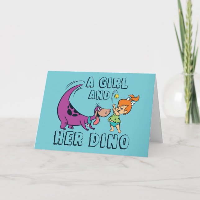 Carte Les Pierrafeu | Galets & Dino Play Ball (Devant)