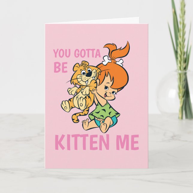 Carte Les Pierrafeu | Galets et son tigre (Devant)