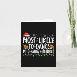 Carte Les plus susceptibles de danser avec la famille de