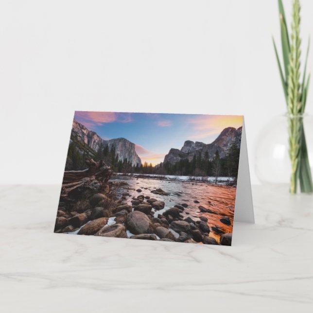 Carte Les portes de Yosemite de la vallée (Devant)