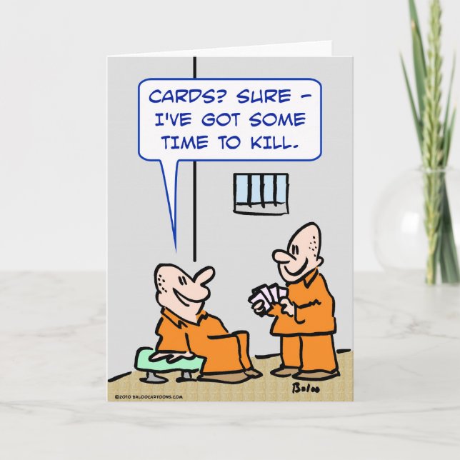 Carte les prisonniers donnent le temps de tuer (Devant)