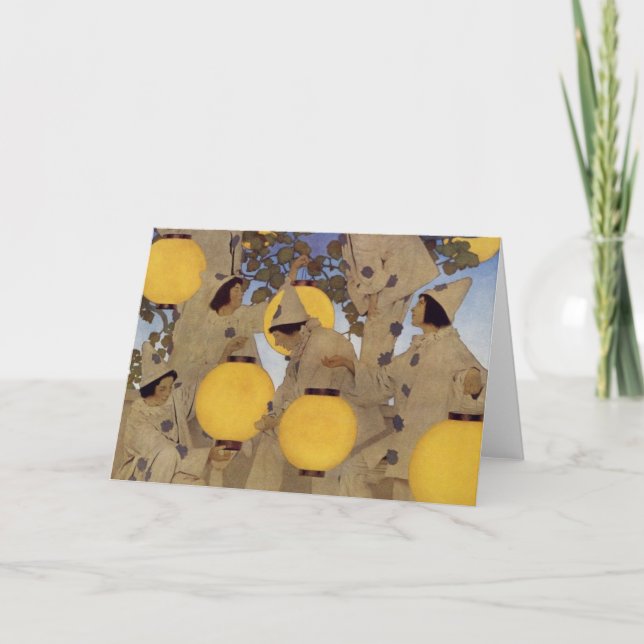 Carte Les propriétaires de lanternes - Maxfield Parrish (Devant)