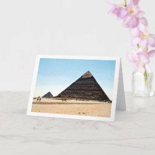 Carte Les Pyramides De Gizeh, Le Caire, Egypte