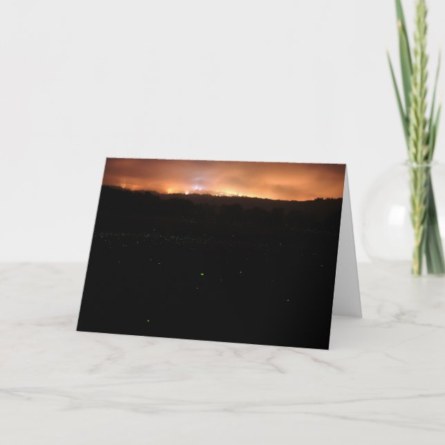 Carte Les reflets de nuit (Devant)
