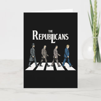 Carte Les Républicains Trump Reagan Roosevelt Lincoln Pr