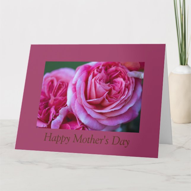 Carte Les roses sont rouges (Devant)