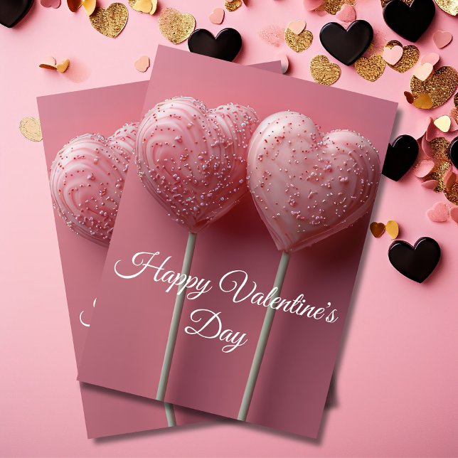 Carte Les salutations de Valentine en forme de coeur (Créateur téléchargé)