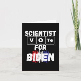 Carte Les Scientifiques Votent Pour Biden