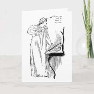 Carte Les seins se jettent - Obtenir des salutations plu