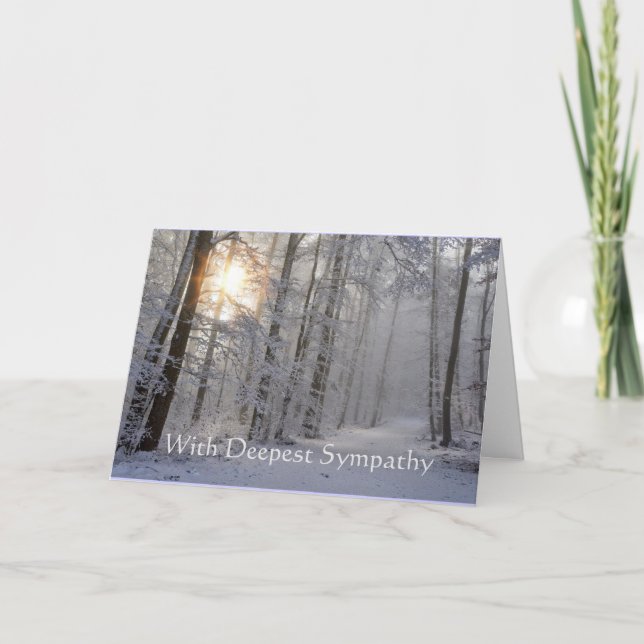 Carte Les sentiers d'hiver les plus profonds et les plus (Devant)