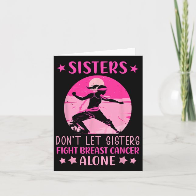 Carte Les Soeurs Ne Permettent Pas De Lutter Seul Contre (Devant)