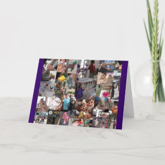 Carte Les soldats marchent avec des haricots