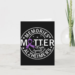 Carte Les souvenirs luttent contre Alzheimer