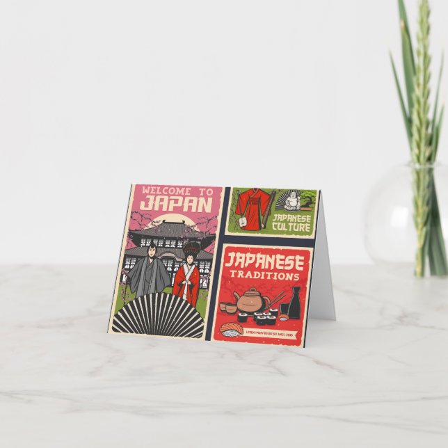 Carte Les traditions japonaises (Devant)