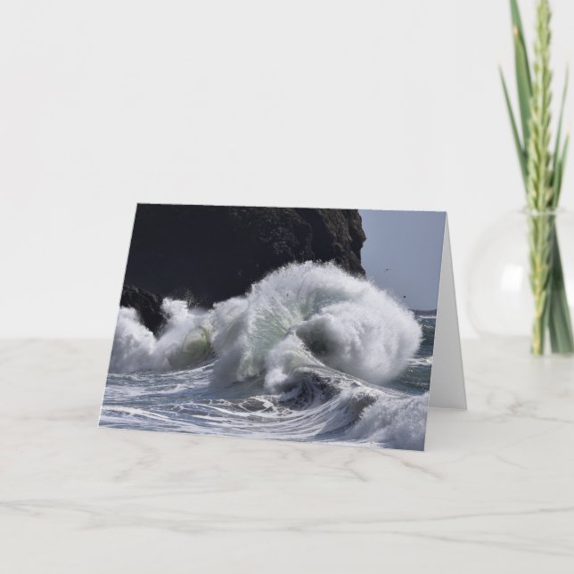 Carte Les vagues épiques au Cap Déception (Devant)