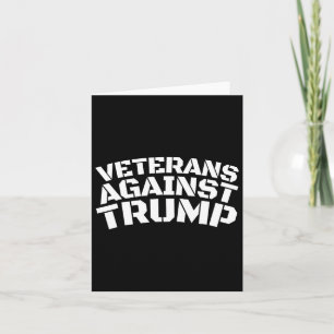 Carte Les vétérans contre les vétérans anti-Trump contre