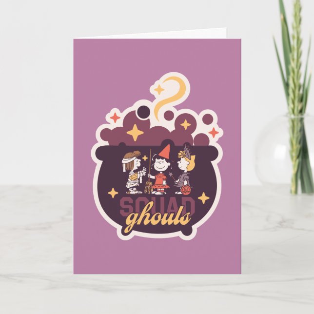 Carte L'escouade de Peanuts aux esprits maléfiques dans  (Devant)
