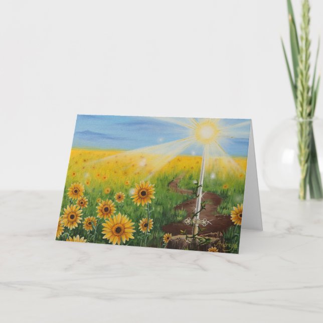 Carte L'Espérance guide mon chemin (Devant)