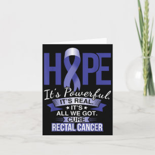 Carte L'Espoir Est Puissant Cancer Rectal T Chemise Et C