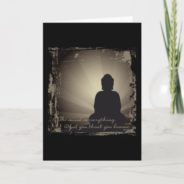 Carte L'Esprit Bouddha Est Tout (Devant)