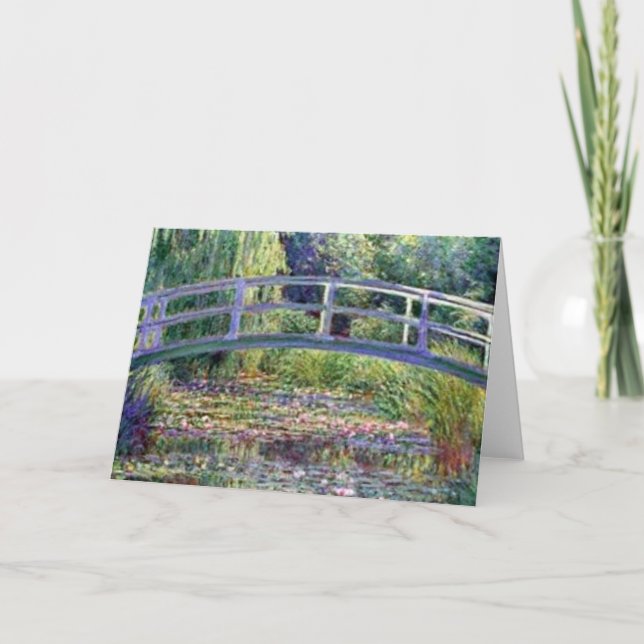 Carte L'étang Water Lily par Claude Monet (Devant)
