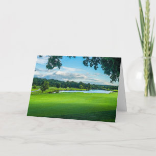 Carte L'Été Au Golf