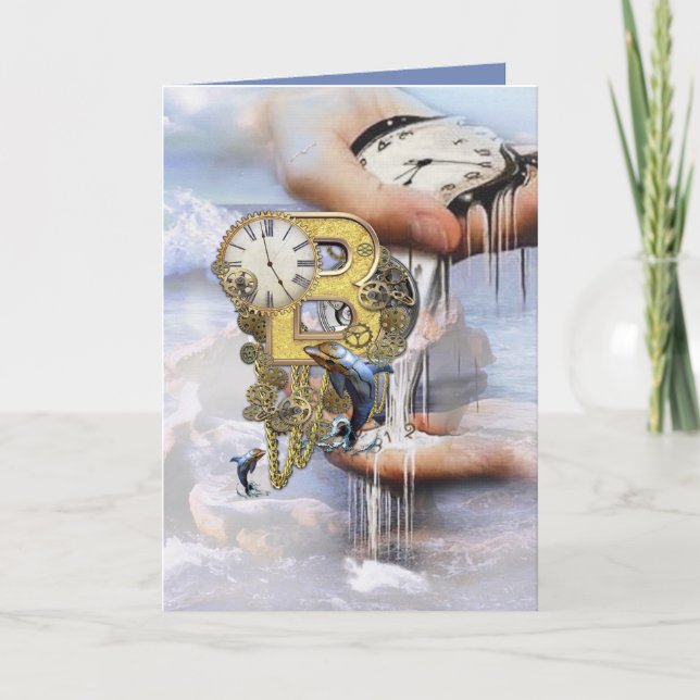 Carte Lettre d'anniversaire B (Devant)