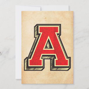 Carte Lettre vintage Une Personnalisation Unique