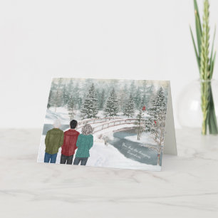 Carte Lettres Peintes de la Maison, Petit-Fils en Camp d