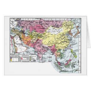 CARTE : L'EUROPE EN ASIE