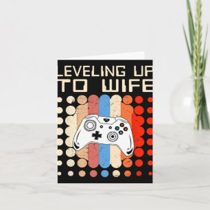 Carte Leveling Jusqu'À Femme Jeu Fiançailles Mariée Anno