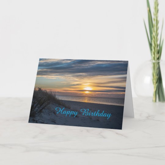 Carte Lever De Soleil De Joyeux Anniversaire Zazzle Fr