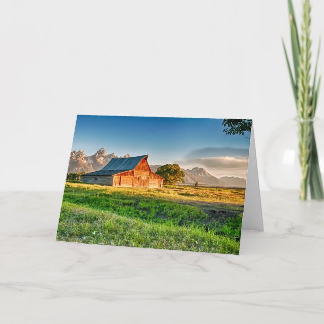 Carte Lever du soleil à Moulton Barn (Devant)