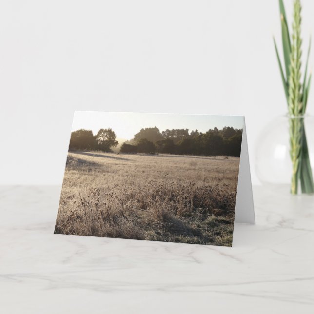 Carte Lever du soleil au paysage du sentier de Bear Vall (Devant)