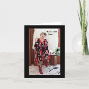 Carte Levez la main si vous pensez que le monde est fou