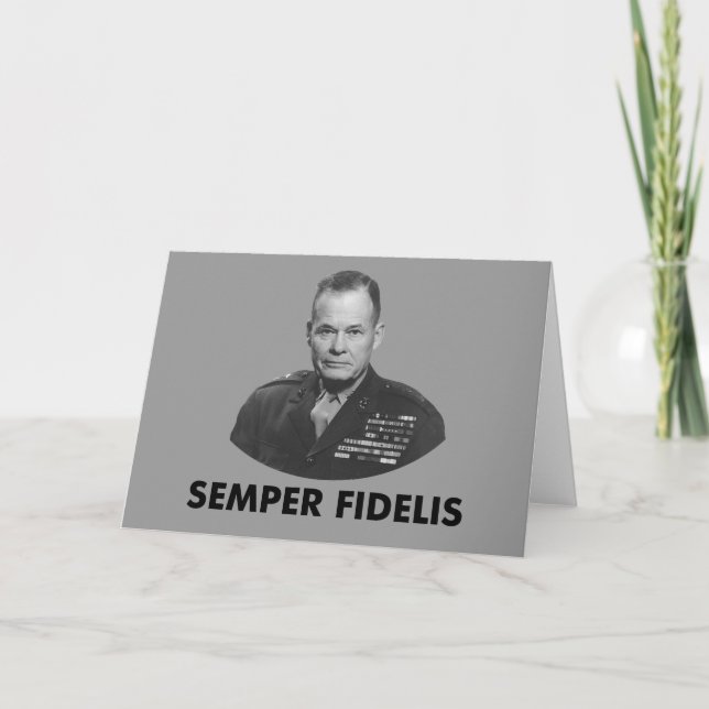 Carte Lewis Puller "Chesty" (Devant)