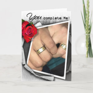 Carte LGBT Gay Anniversary Card. Vide à l'intérieu