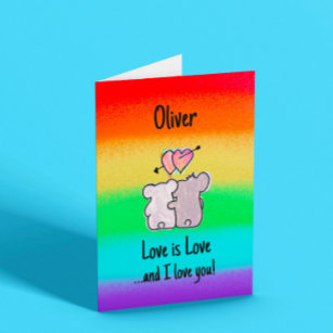 Carte LGBTQ Koala Anniversaire