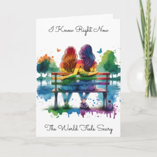 Carte LGBTQIA+   Je sais que le monde fait peur