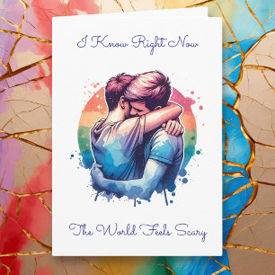 Carte LGBTQIA+   Je sais que le monde fait peur