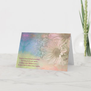 Carte L'histoire de la fête des mères