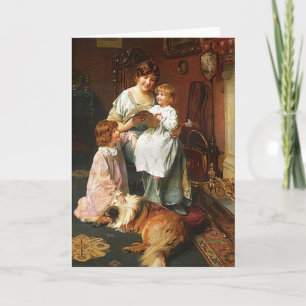 Carte L'histoire du coucher de maman l pour les mères