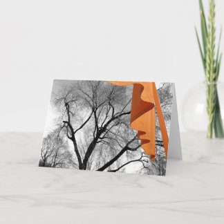 Carte L'hiver dans le parc