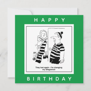 Carte L'Homme Dit Que L'Équipe A Perdu Un Dessin D'Allég