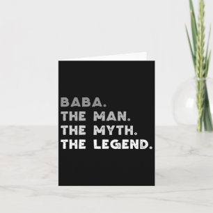 Carte L'homme le mythe la légende cool