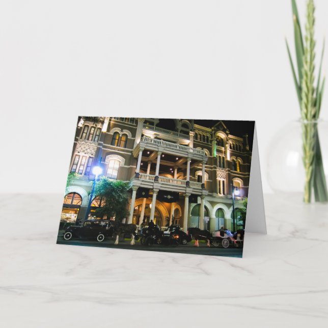 Carte L'hôtel hanté par Driskill Austin le Texas (Devant)