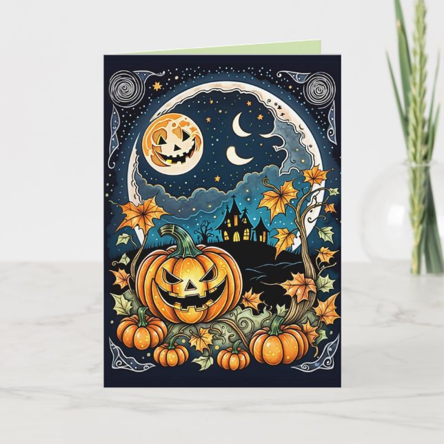 Carte L'humeur d'Halloween (Devant)