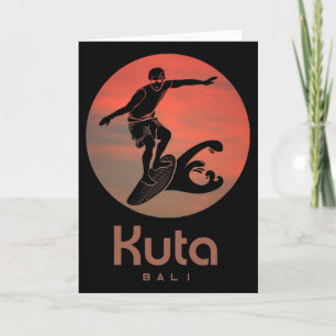 Carte Li Windsurfing Surfing Surfeurs Surf Kuta